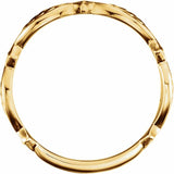 Twist Stacker Ring - 14K Yellow Gold